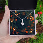 Christmas Background 123 - Alluring Beauty Necklace