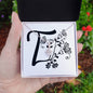 Botanical Monogram T - Alluring Beauty Necklace