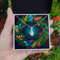 Christmas Background 122 - Alluring Beauty Necklace