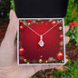 Christmas Background 011 - Alluring Beauty Necklace