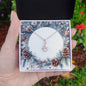 Christmas Background 085 - Alluring Beauty Necklace