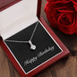 Happy Birthday v2 - Alluring Beauty Necklace With Mahogany Style Luxury Box