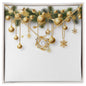 Christmas Background 043 - 18K Yellow Gold Finish Love Knot Necklace