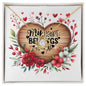My Heart Belongs To You - 18K Yellow Gold Finish Love Knot Necklace