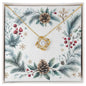 Christmas Background 092 - 18K Yellow Gold Finish Love Knot Necklace