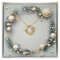 Christmas Background 049 - 18K Yellow Gold Finish Love Knot Necklace
