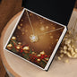 Christmas Background 057 - 18K Yellow Gold Finish Love Knot Necklace