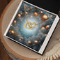 Christmas Background 105 - 18K Yellow Gold Finish Interlocking Hearts Necklace