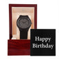 Happy Birthday v2 - Wooden Watch