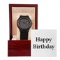 Happy Birthday - Wooden Watch