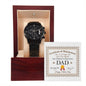 World's Greatest Dad - Black Chronograph Watch