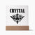 Crystal v01 - Square Acrylic Plaque