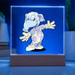 Elephant - LED Night Light Square Acrylic Plaque