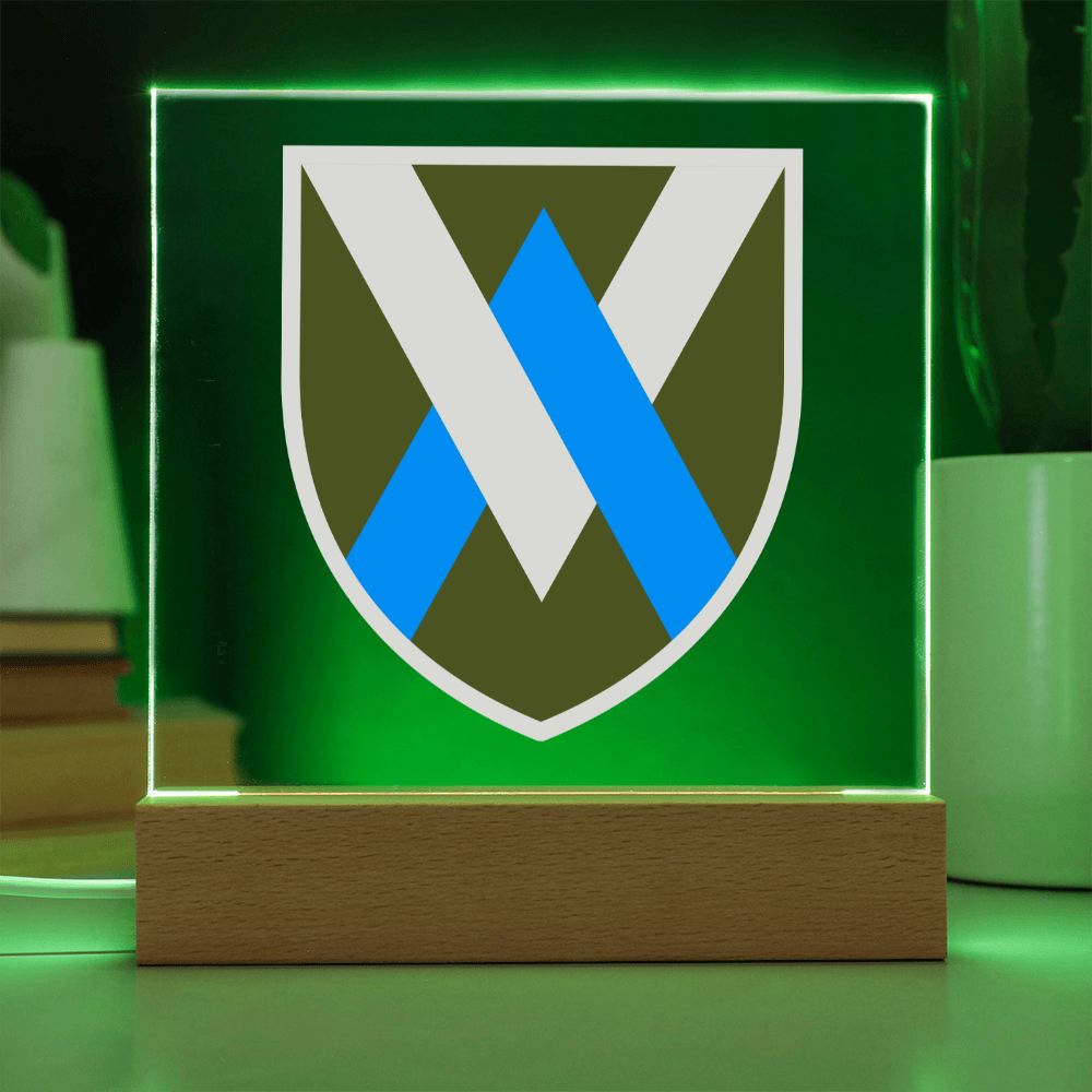 11th Army Aviation Brigade (Ukraine) - Square Acrylic Plaque