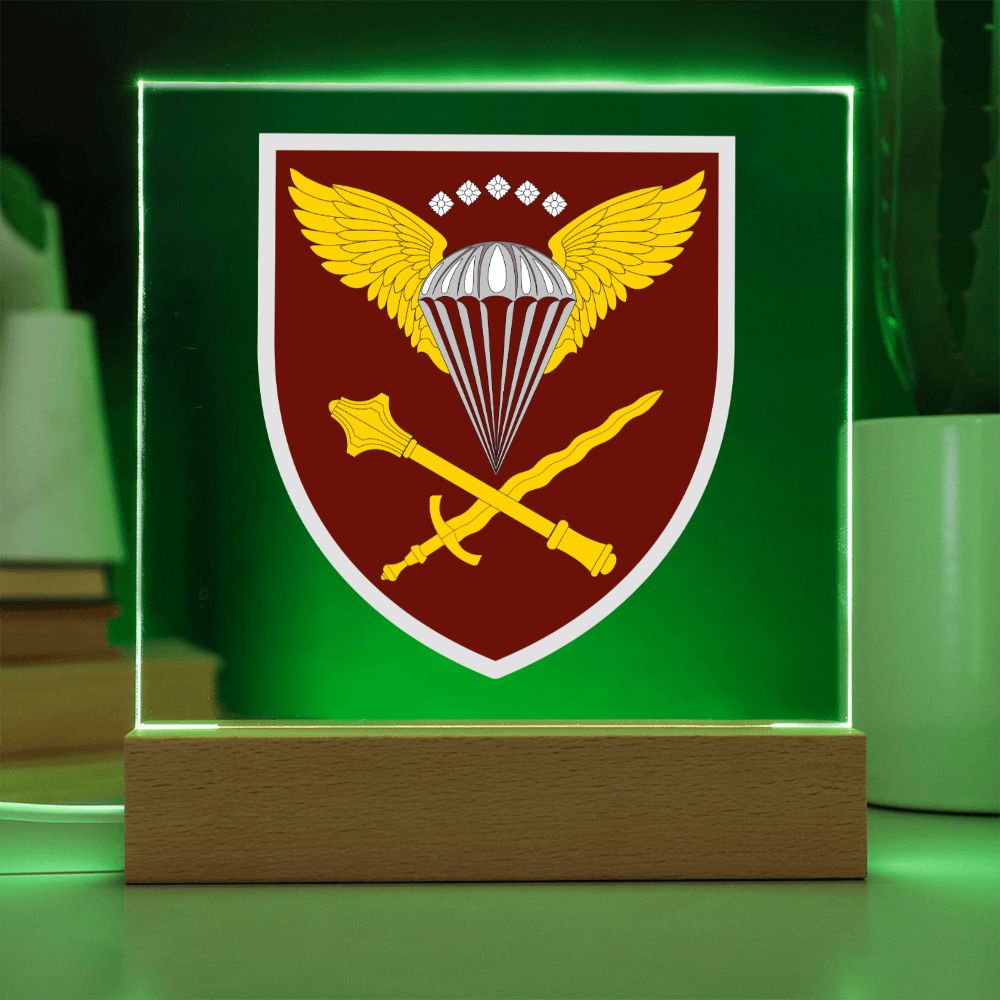 Air Assault Forces Command (Ukraine) - Square Acrylic Plaque