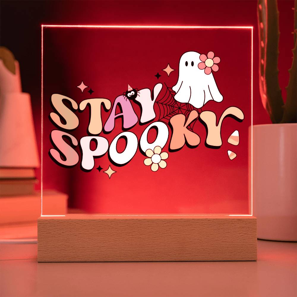 Halloween 002 - Square Acrylic Plaque