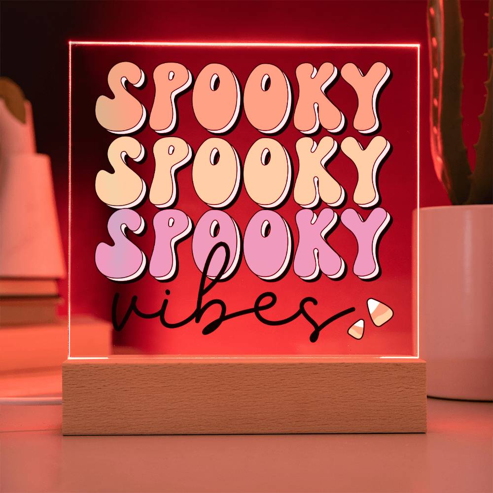 Halloween 009 - Square Acrylic Plaque