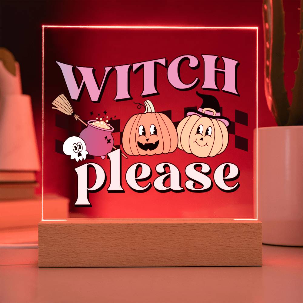 Halloween 006 - Square Acrylic Plaque