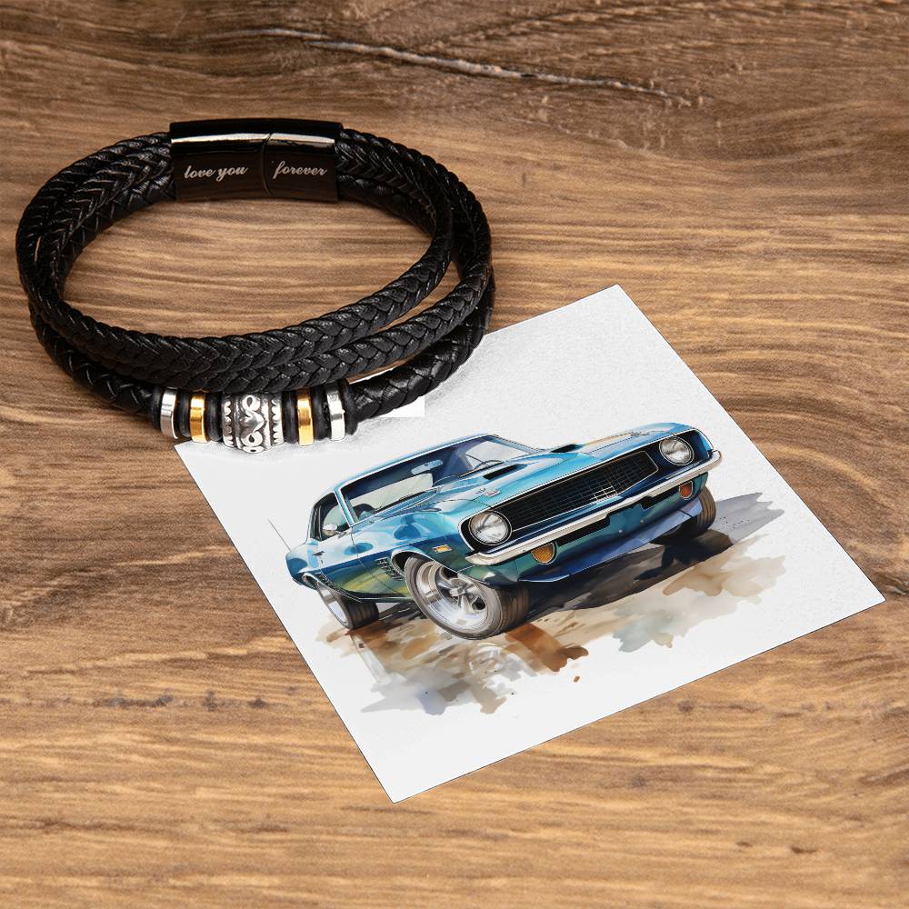 Muscle Car 12 - Men's "Love You Forever" Bracelet