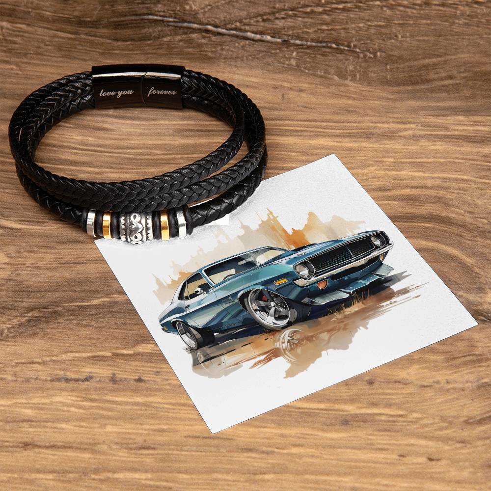 Muscle Car 03 - Men's "Love You Forever" Bracelet