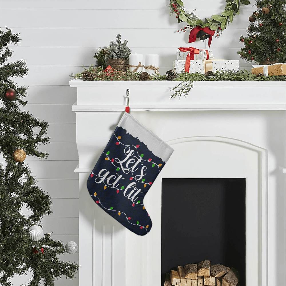Christmas Design 008 - Giant Holiday Stocking