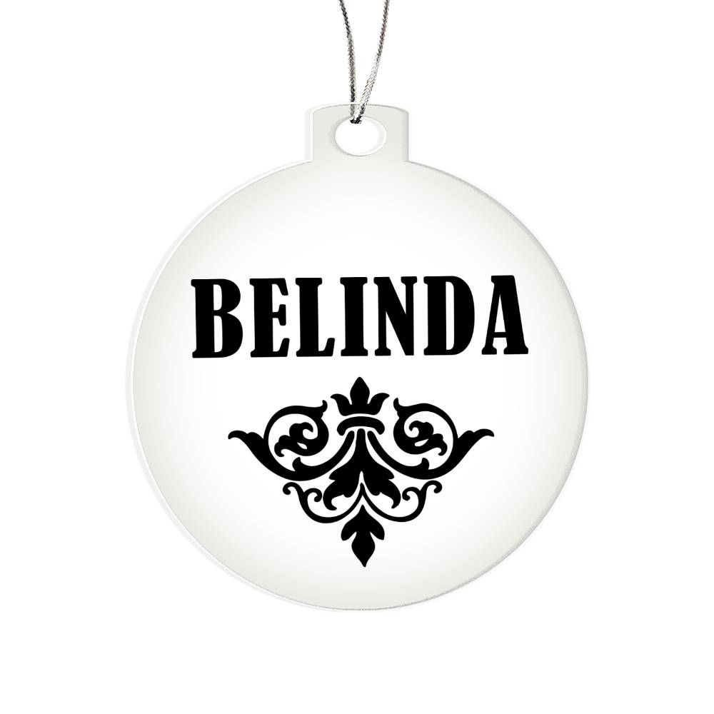 Belinda v01 - Acrylic Ornament