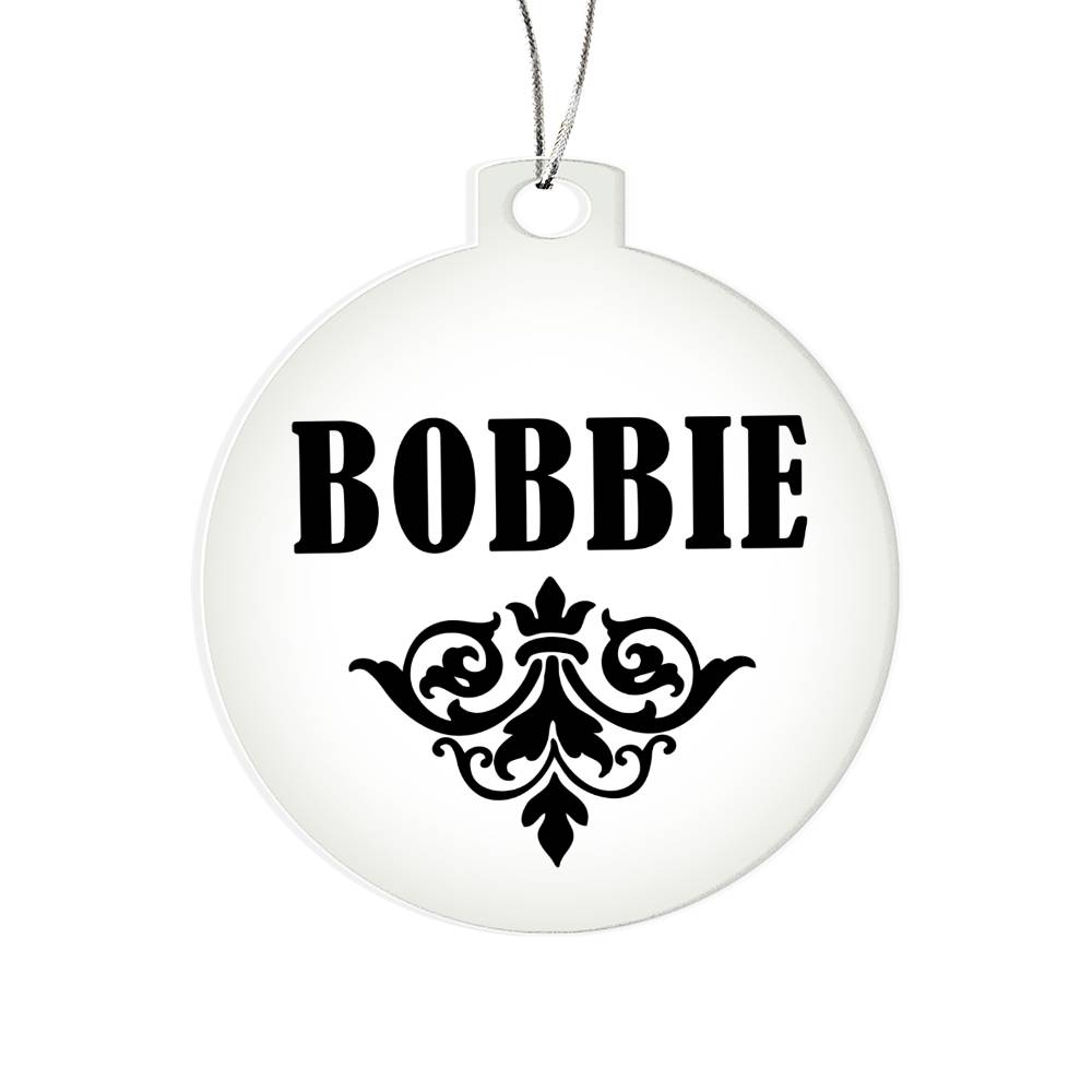 Bobbie v01 - Acrylic Ornament
