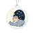 Sweet Dreams Baby Boy (Watercolor) 06 - Acrylic Ornament