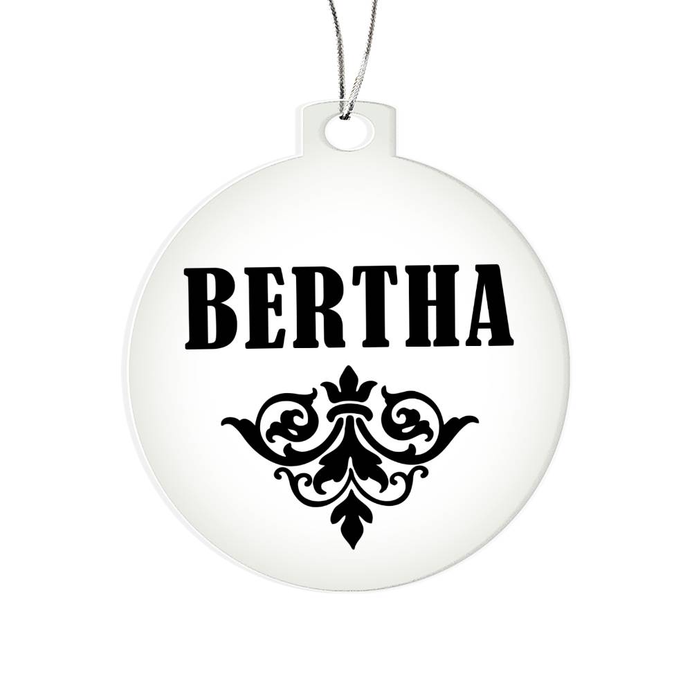 Bertha v01 - Acrylic Ornament