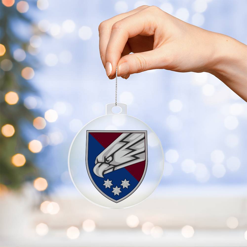 25th Airborne Brigade (Ukraine) - Acrylic Ornament