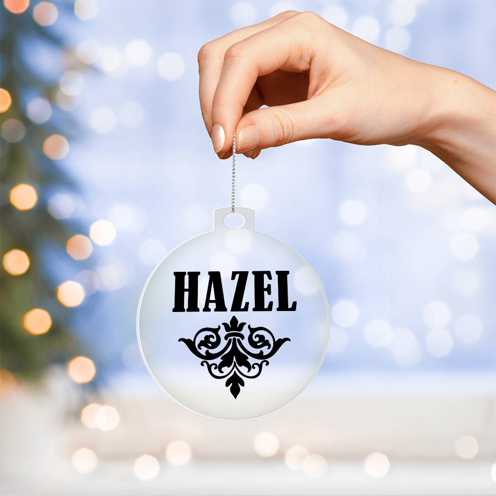 Hazel v01 - Acrylic Ornament