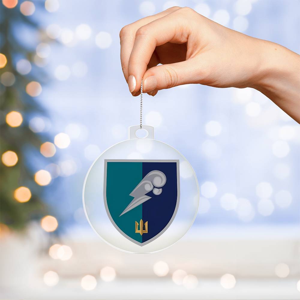 7th Anti-Aircraft Division (Ukraine) - Acrylic Ornament
