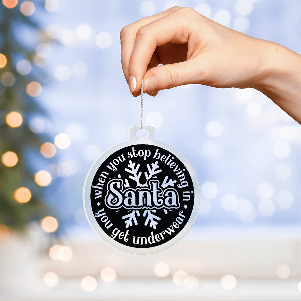 Family Christmas 018 - Acrylic Ornament