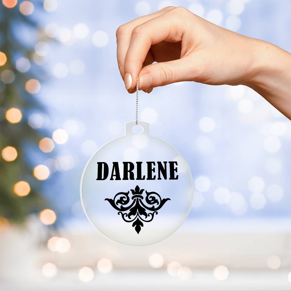 Darlene v01 - Acrylic Ornament
