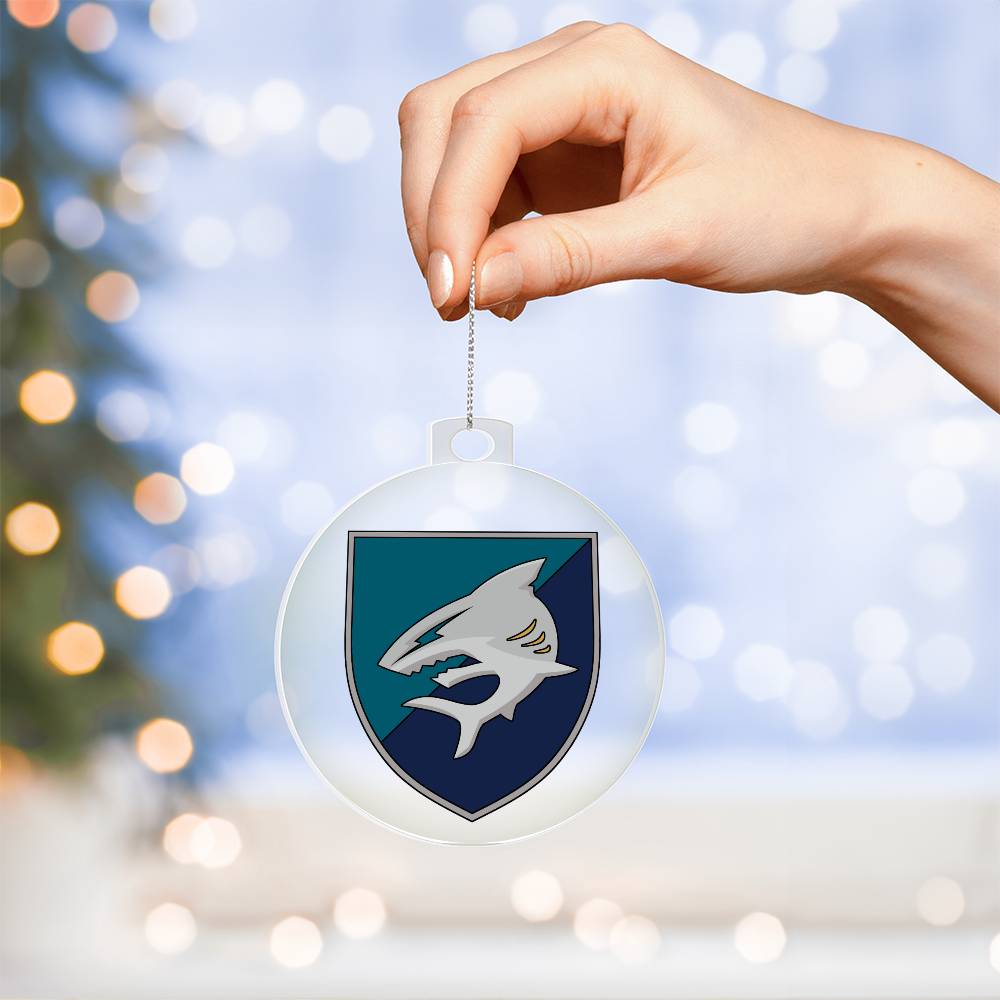 40th Coastal Defence Brigade (Ukraine) - Acrylic Ornament