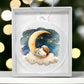 Sweet Dreams Baby Boy (Watercolor) 09 - Acrylic Ornament