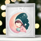 Sweet Dreams Baby Girl (Watercolor) 03 - Acrylic Ornament