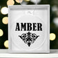 Amber v01 - Acrylic Ornament