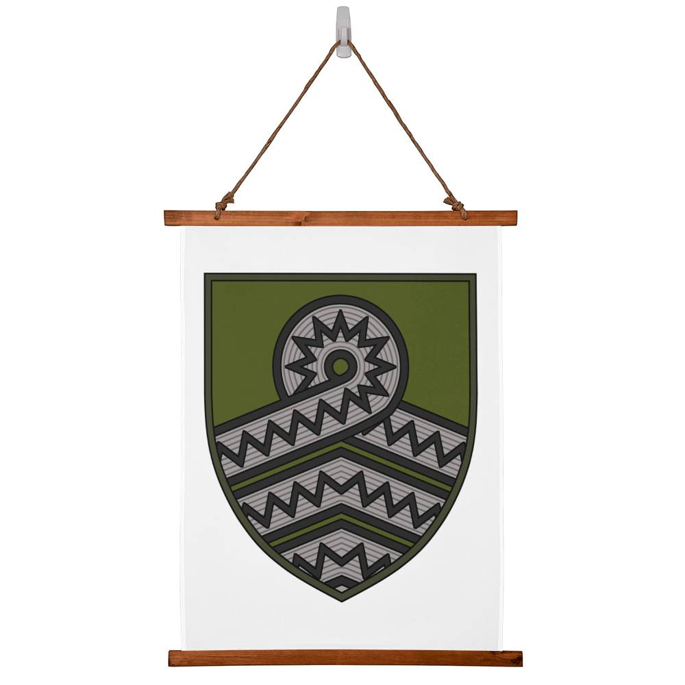 59th Assault Brigade (Ukraine) - 26" x 36" Wood Framed Wall Tapestry