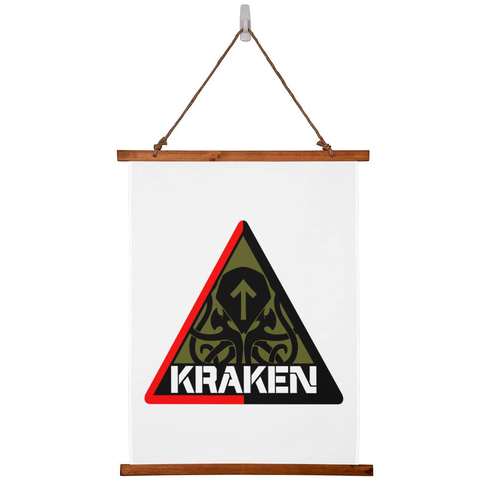 Special Purpose Unit Kraken (Ukraine) - 26" x 36" Wood Framed Wall Tapestry