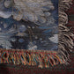 Nocturnal Bloom 09 - 50" x 60" Heirloom Woven Blanket