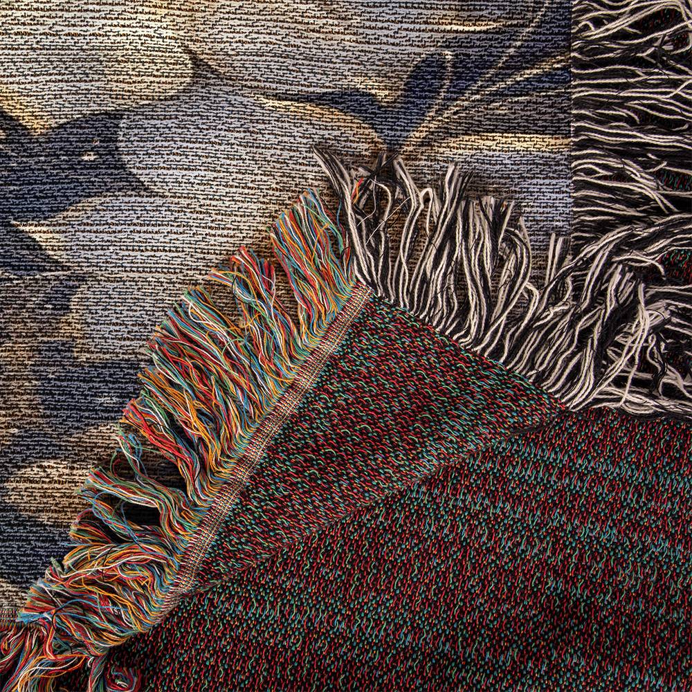 Nocturnal Bloom 10 - 50" x 60" Heirloom Woven Blanket