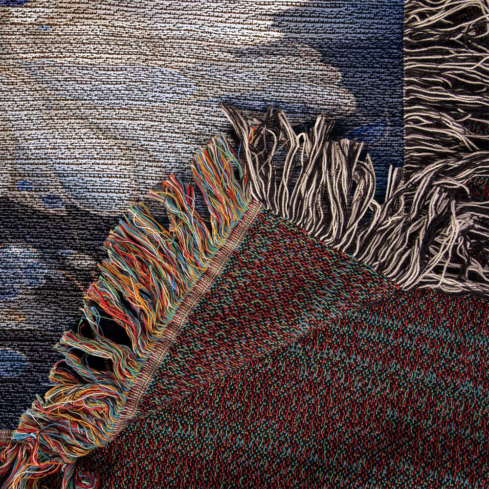 Nocturnal Bloom 09 - 50" x 60" Heirloom Woven Blanket