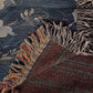 Nocturnal Bloom 04 - 50" x 60" Heirloom Woven Blanket