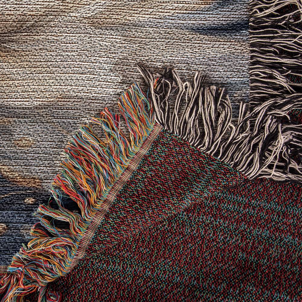 Nocturnal Bloom 02 - 50" x 60" Heirloom Woven Blanket