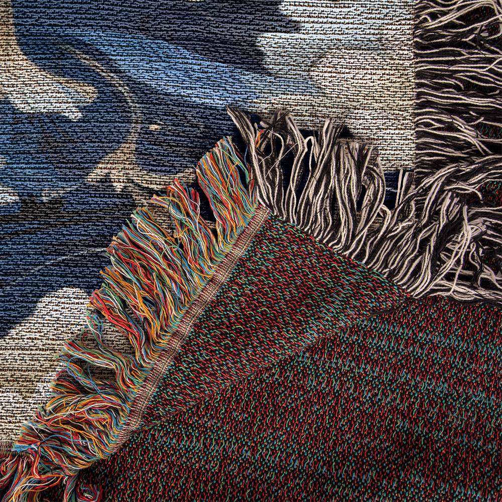 Nocturnal Bloom 11 - 50" x 60" Heirloom Woven Blanket