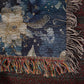 Nocturnal Bloom 01 - 60" x 50" Heirloom Woven Blanket