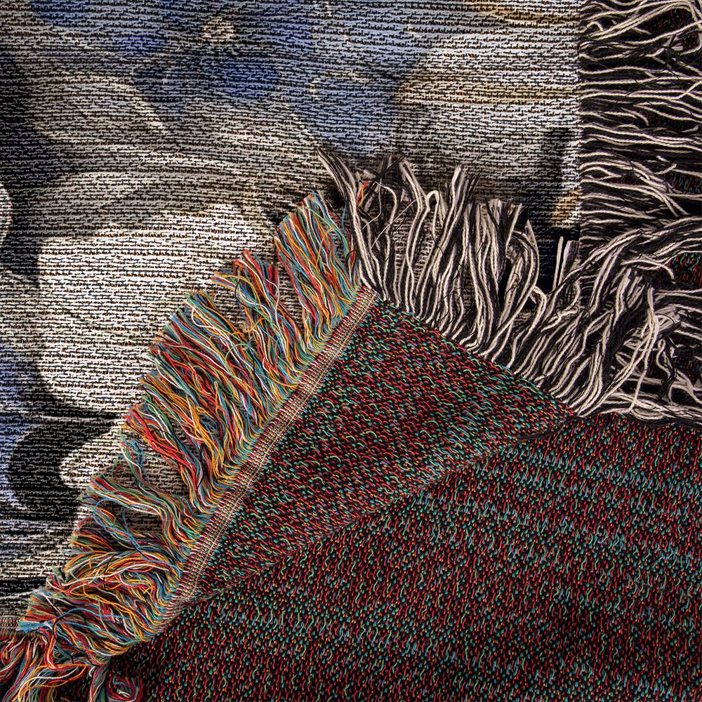Nocturnal Bloom 12 - 60" x 50" Heirloom Woven Blanket