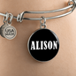 Alison v03 - Bangle Bracelet