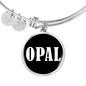 Opal v03 - Bangle Bracelet